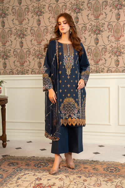 3 Piece Luxury Embroidered | CLE-0202