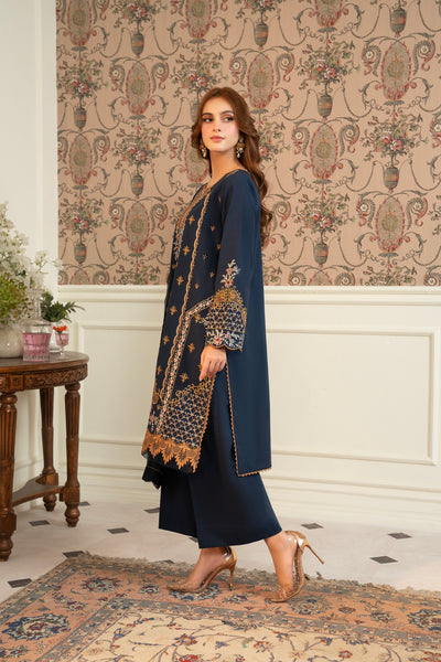 3 Piece Luxury Embroidered | CLE-0202