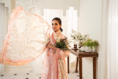 3 Piece Unstitched Embroidered Lawn Suit | MPT-2616