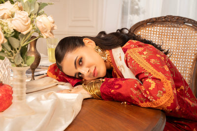 3 Piece Unstitched Embroidered Lawn Suit | MPT-2617
