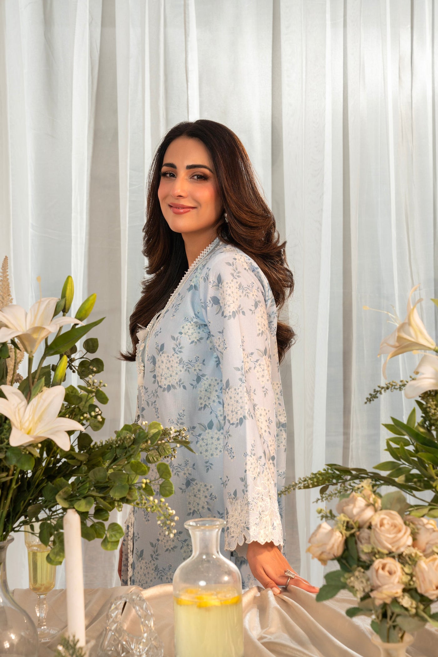 3 Piece Unstitched Embroidered Lawn Suit | MPT-2619