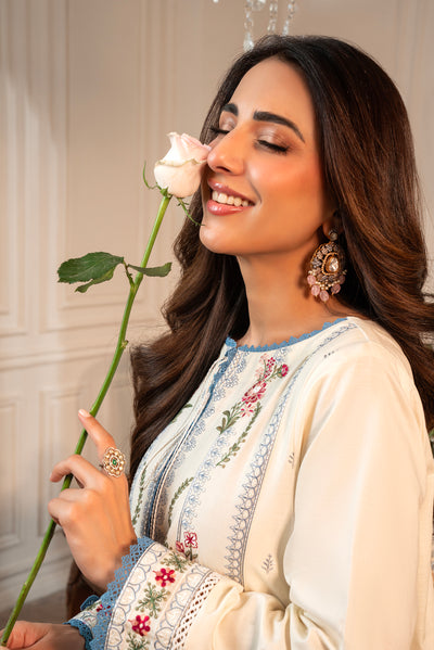 3 Piece Luxury Embroidered | CLE-0203