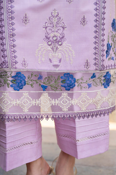3 Piece Unstitched Luxury Embroidered | CLE-0209