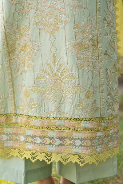 3 Piece Unstitched Luxury Embroidered | CLE-0210