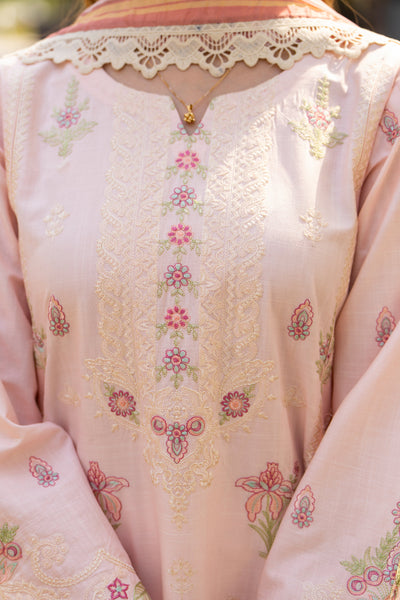 3 Piece Unstitched Luxury Embroidered | CLE-0208