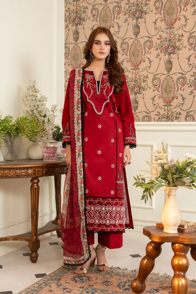 3 Piece Luxury Embroidered | CLE-0201