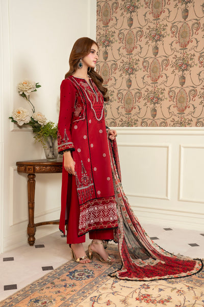 3 Piece Luxury Embroidered | CLE-0201