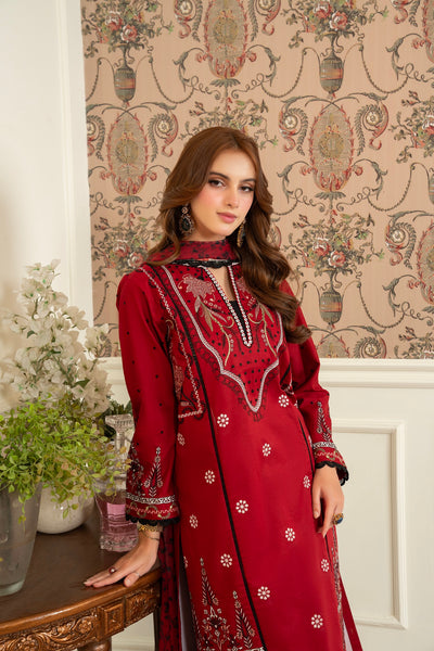 3 Piece Luxury Embroidered | CLE-0201