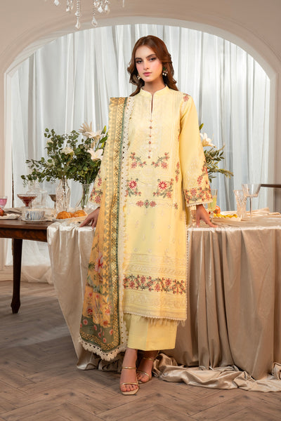 3 Piece Luxury Embroidered | CLE-0205