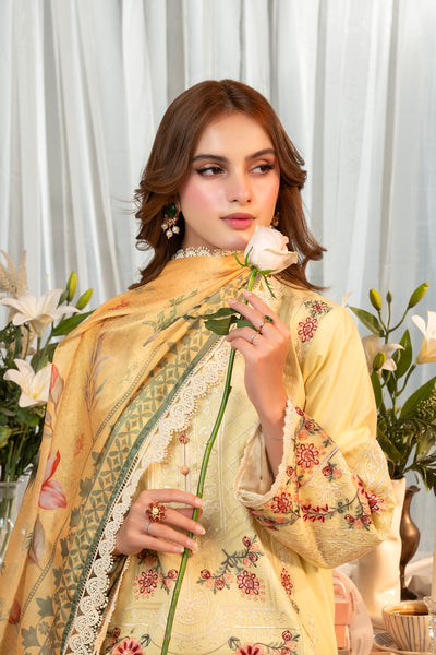 3 Piece Luxury Embroidered | CLE-0205